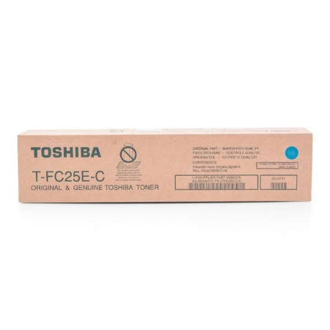 Toshiba oryginalny toner TFC25EC, 6AJ00000072, cyan, 26800s Toshiba oryginalny toner TFC25EC, 6AJ00000072, cyan, 26800s