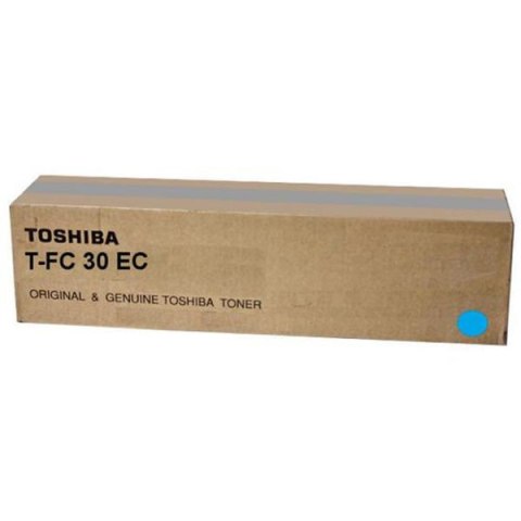 Toshiba oryginalny toner TFC30EC, 6AJ00000203, 6AG00004447, cyan, 33600s Toshiba oryginalny toner TFC30EC, 6AJ00000203, 6AG00004447, cyan, 33600s