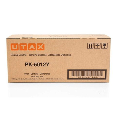 Utax oryginalny toner 1T02NSAUT0, PK-5012Y, yellow, 10000s Utax oryginalny toner 1T02NSAUT0, PK-5012Y, yellow, 10000s