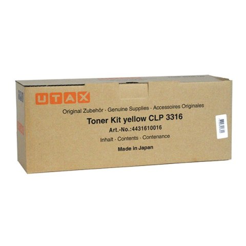 Utax oryginalny toner 4431610016, yellow, 4000s Utax oryginalny toner 4431610016, yellow, 4000s