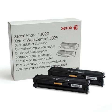 Xerox oryginalny toner 106R03048, black, dual pack Xerox oryginalny toner 106R03048, black, dual pack