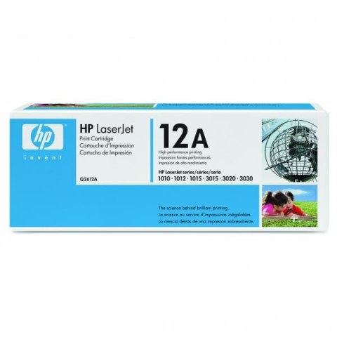 HP oryginalny toner Q2612A, HP 12A, black, 2000s HP oryginalny toner Q2612A, HP 12A, black, 2000s
