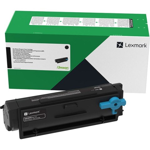 Lexmark oryginalny toner 55B2000, black, 3000s Lexmark oryginalny toner 55B2000, black, 3000s