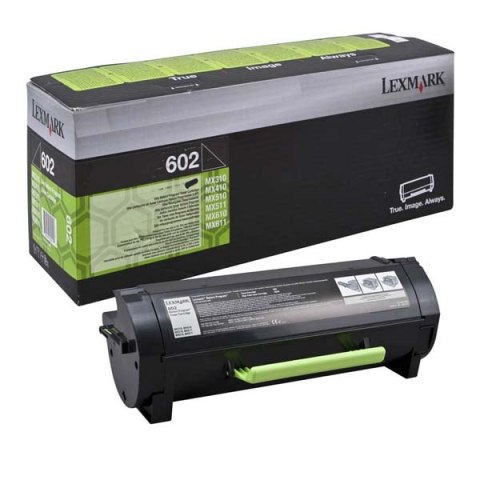Lexmark oryginalny toner 60F2000, 602, black, 2500s, return Lexmark oryginalny toner 60F2000, 602, black, 2500s, return