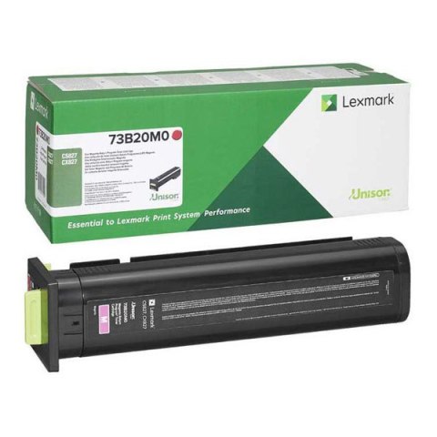 Lexmark oryginalny toner 73B20M0, magenta, 15000s, return Lexmark oryginalny toner 73B20M0, magenta, 15000s, return