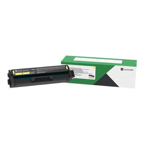 Lexmark oryginalny toner C3220Y0, yellow, 1500s, return Lexmark oryginalny toner C3220Y0, yellow, 1500s, return