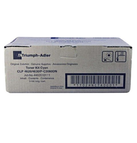 Triumph Adler oryginalny toner 4462610111, TK-C4626, cyan, 10000s Triumph Adler oryginalny toner 4462610111, TK-C4626, cyan, 10000s