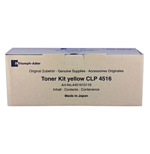 Triumph Adler oryginalny toner 4462610116, TK-Y4626, yellow, 10000s Triumph Adler oryginalny toner 4462610116, TK-Y4626, yellow, 10000s