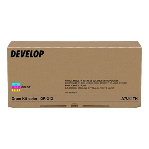 Develop oryginalny bęben A7U41TH, DR-313C, color, 150000s, zawiera 1 bęben Develop oryginalny bęben A7U41TH, DR-313C, color, 150000s, zawiera 1 bęben