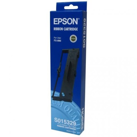 Epson oryginalny taśma do drukarki, C13S015329, czarna, Epson Epson oryginalny taśma do drukarki, C13S015329, czarna, Epson