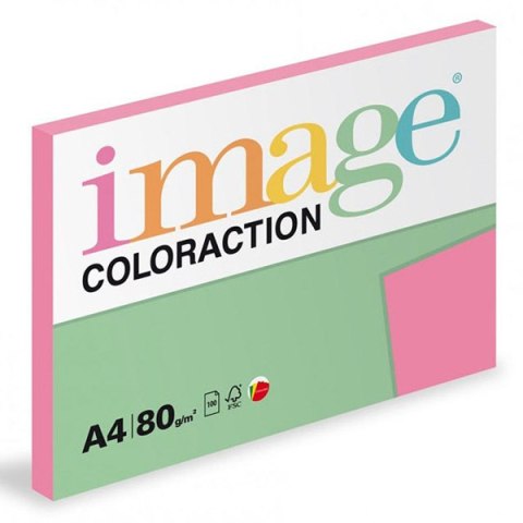 Papier kserograficzny Coloraction, Malibu, A4, 80 g/m2, refleksyjny różowy, 100 arkusza, nadaje się do druku atramentowego Papier kserograficzny Coloraction, Malibu, A4, 80 g/m2, refleksyjny różowy, 100 arkusza, nadaje się do druku atramentowego
