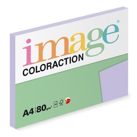 Papier kserograficzny Coloraction, Tundra, A4, 80 g/m2, jasny fioletowy, 100 arkusza, nadaje się do druku atramentowego Papier kserograficzny Coloraction, Tundra, A4, 80 g/m2, jasny fioletowy, 100 arkusza, nadaje się do druku atramentowego