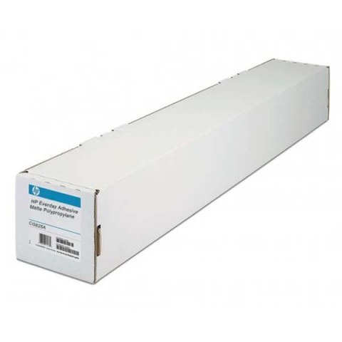 HP 1067/22.9/Everyday Adhesive Matte Polypropylene, matowy, 42", 2-pack, C0F20A, 120 g/m2, papier, 1067mmx22,9m, biały, do druka HP 1067/22.9/Everyday Adhesive Matte Polypropylene, matowy, 42", 2-pack, C0F20A, 120 g/m2, papier, 1067mmx22,9m, biały, do druka