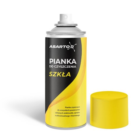 Pianka Asarto do czyszczenia ekranów szklanych 400ml Asarto Pianka Asarto do czyszczenia ekranów szklanych 400ml Asarto