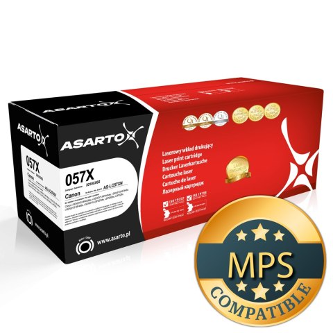 Toner Asarto do Canon 057X | 3010C002 | 10000 str. | black Asarto Toner Asarto do Canon 057X | 3010C002 | 10000 str. | black Asarto