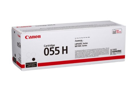 Oryginalny Toner Black Canon i-SENSYS LBP660C, MF740C series (CRG055H, CRG-055H, 3020C002) Oryginalny Toner Black Canon i-SENSYS LBP660C, MF740C series (CRG055H, CRG-055H, 3020C002)