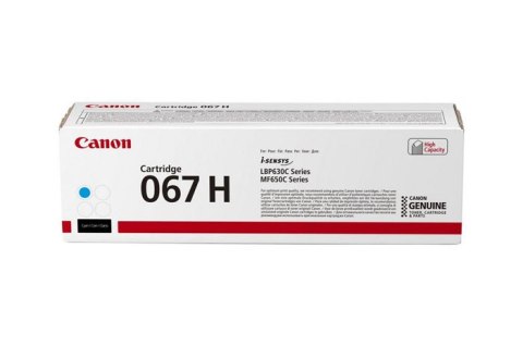 Oryginalny Toner Cyan Canon i-SENSYS LBP630C, MF650C series (CRG067H, CRG-067H, 5105C002) Oryginalny Toner Cyan Canon i-SENSYS LBP630C, MF650C series (CRG067H, CRG-067H, 5105C002)