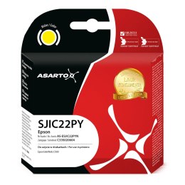 Tusz Asarto do Epson SJIC22PY | C33S020604 | 34ml | yellow Asarto